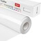 Heat Transfer Vinyl-12” x 35FT White Iron on Vinyl Roll for Shirts (White)